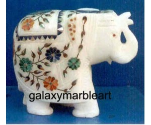 Agra handicraft work elephant ht 5" e-561